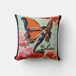 Almohada Believe - Negro