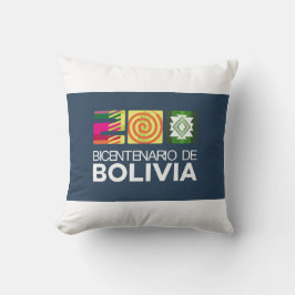 Almohada bicentenario de Bolivia