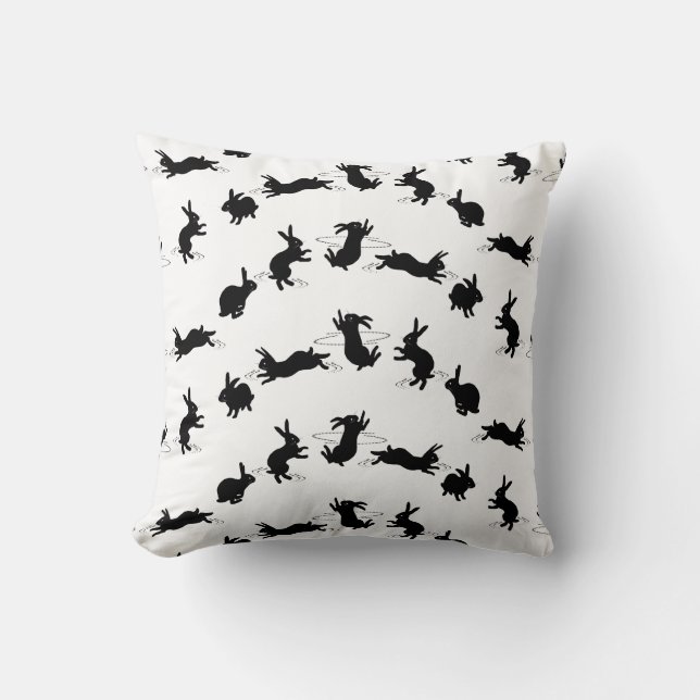 Almohada Binky Bunnies (elige color) (Anverso)