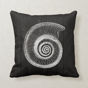 Almohada blanca de madera de la desolación del