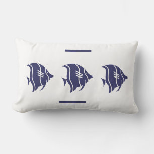 almohada blanca de pescado marina decoración coste