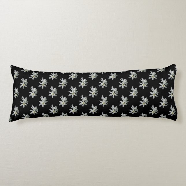 Almohada blanca del cuerpo del narciso (Anverso)