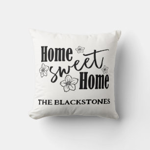 Almohada Blanca Home Sweet Home