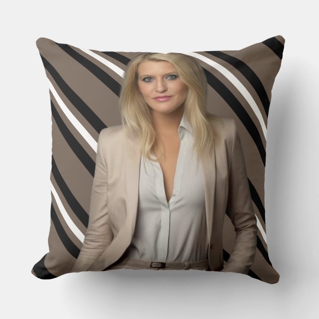 Almohada Blanca para Lanzar (Anverso)