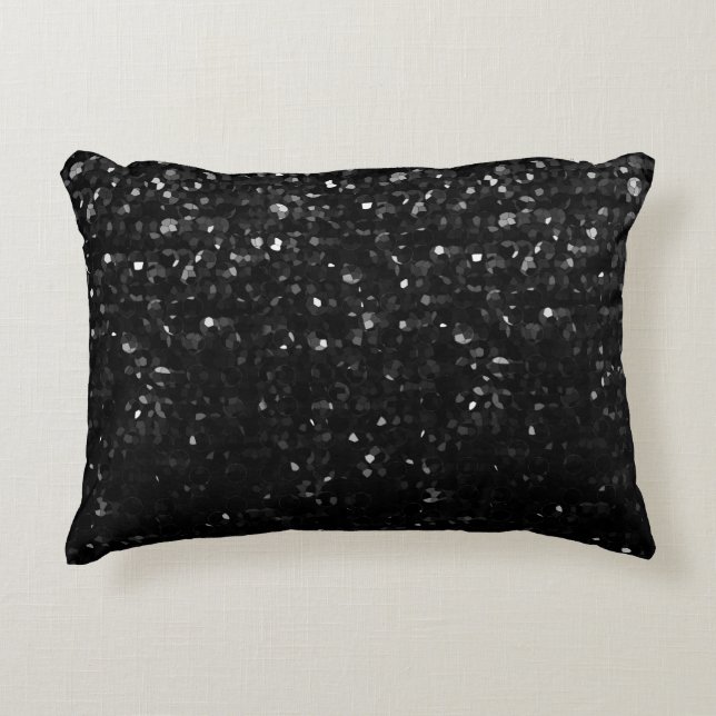 Almohada Bling cristalino Strass del acento (Anverso)