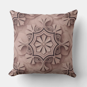 Almohada Bohemia de relieve en encaje con motivo d