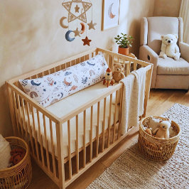 Almohada Bohemio de Cuerpo Celeste | Luna y Estrel