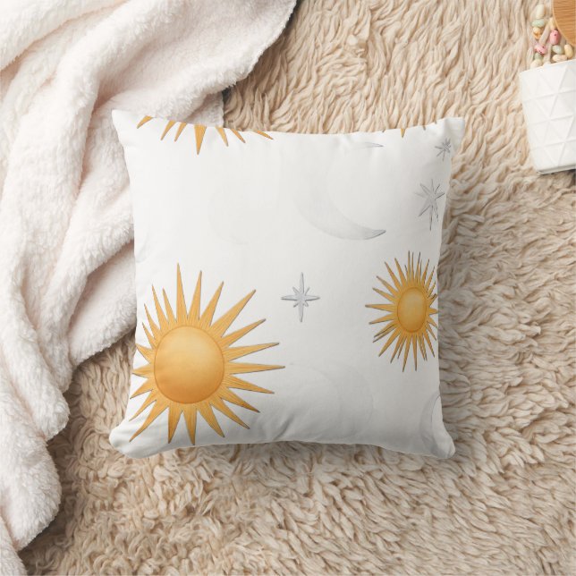 Almohada Boho Sun Regalo para Ella Decoración del  (Manta)