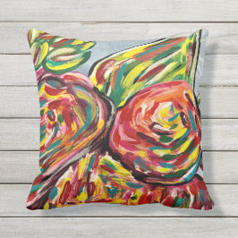 Almohada bonita del patio, almohada al aire libre,