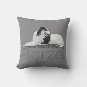 Almohada Borzoi en Reposo