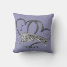 Almohada Borzoi que amo