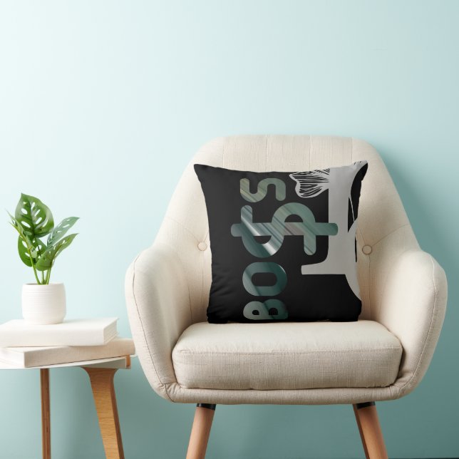 Almohada BOSS Abstracta Tendencia Decoración Inter (Silla)