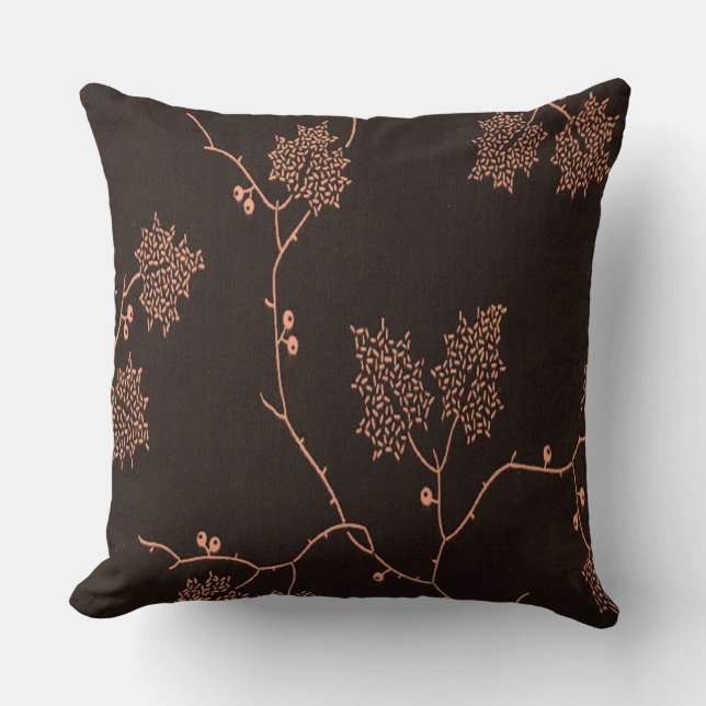 Almohada Botánica de Melocotón (Anverso)