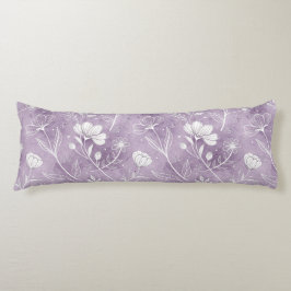 Almohada Botánica Floral Soñadora para el Cuerpo