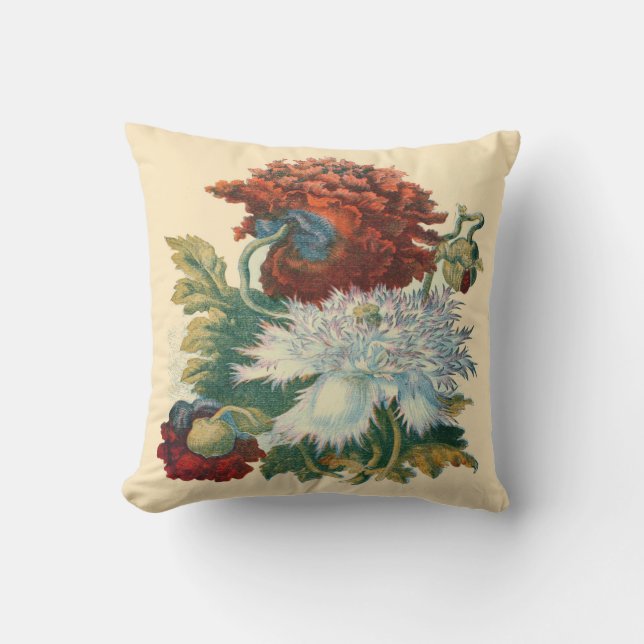 Almohada botánica patriótica (Anverso)