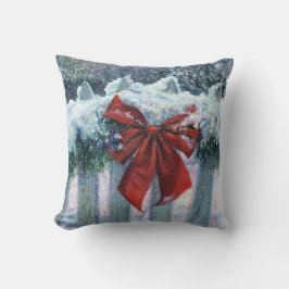 Almohada "Bow In The Snow"
