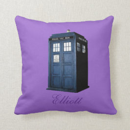 ALMOHADA BRITÁNICA DE LA CABINA DE TELÉFONOS DE LA
