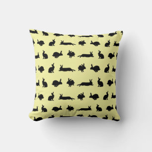 Almohada Bunny Frenzy (Amarillo Claro)