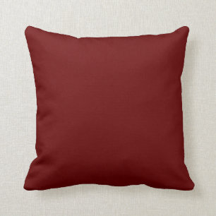 almohada burgandy