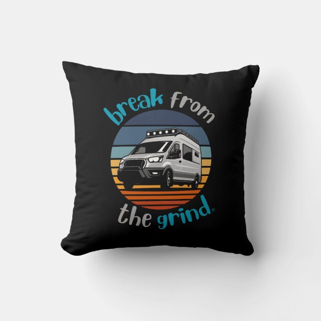 Almohada Camping Van 2 (Anverso)