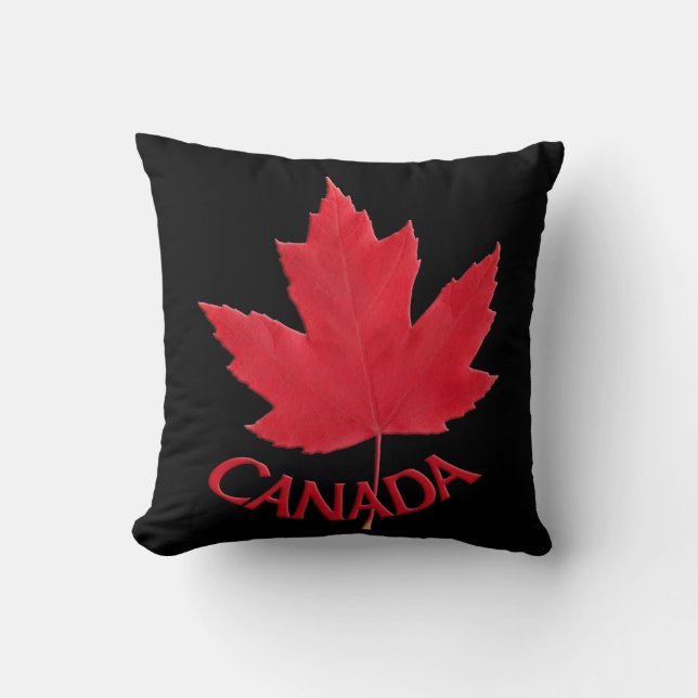 Almohada canadiense clásica del recuerdo de la (Anverso)
