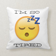 ALMOHADA CANSADA DE LA EMOJI