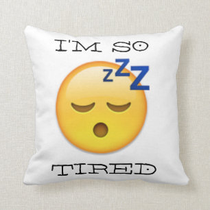 ALMOHADA CANSADA DE LA EMOJI