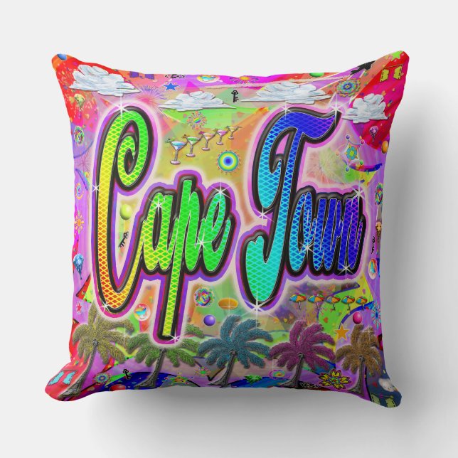 Almohada Cape Town Vista Express (Anverso)