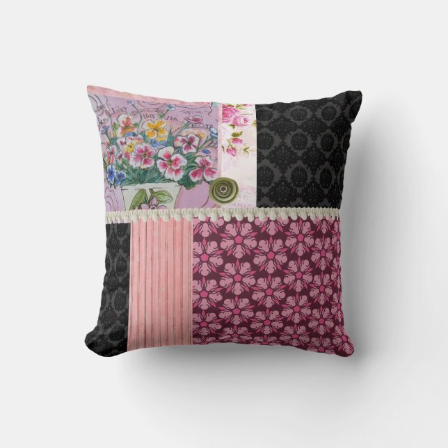Almohada caprichosa de la moda 5 del país (Anverso)