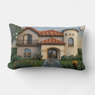 Almohada caprichosa linda   Cojín decorativo artís