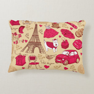 Almohada caprichosa parisina