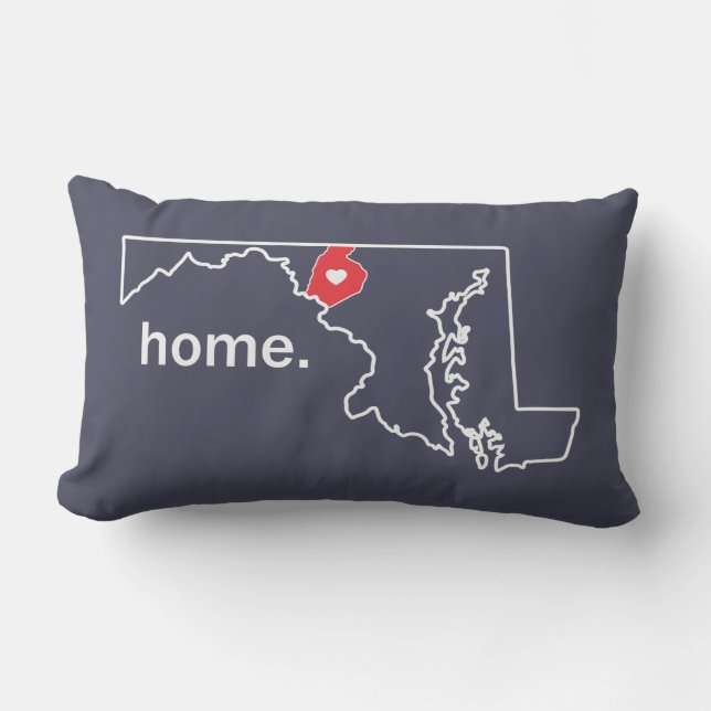 Almohada casera del condado de Maryland - (Anverso)