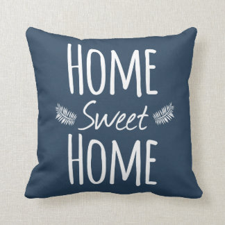 Almohada casera dulce casera de la tipografía