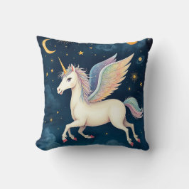 Almohada celeste unicornio