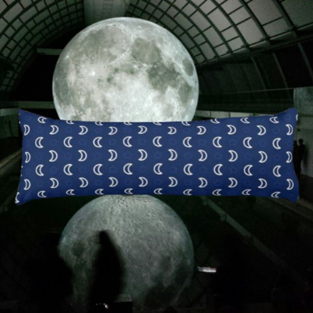 Almohada Celestial de Estrellas y Luna – Azul Mari (Subido por el creador)