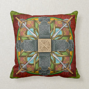 Almohada céltica de la gloria de la mandala