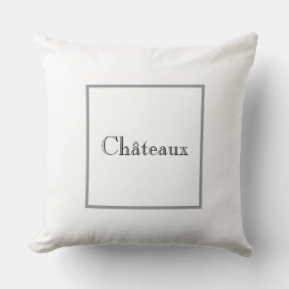 Almohada Chateaux de estilo francés