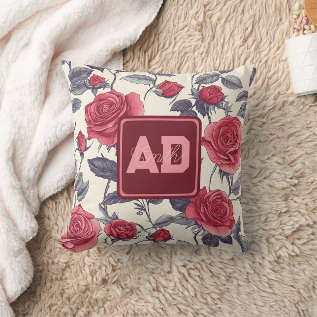 Almohada Chic Familia Rosa Preciosa (Manta)