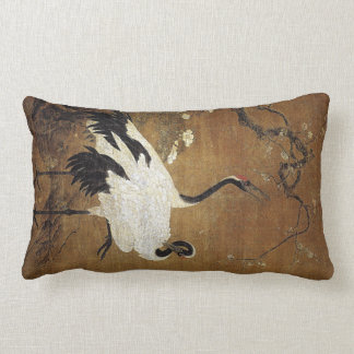 Almohada china de las flores de los pájaros de la