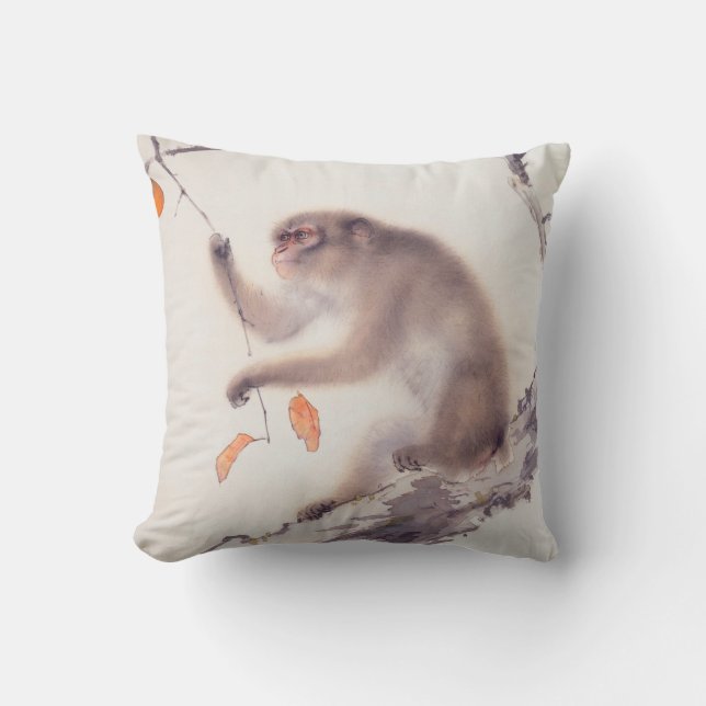 Almohada china del zodiaco de la pintura japonesa (Anverso)