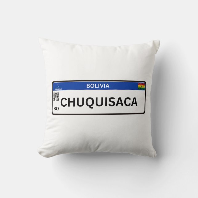 Almohada Chuquisaca Mercosur (Anverso)