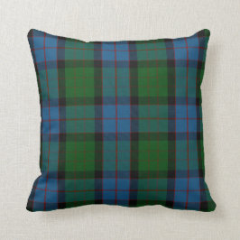Almohada clásica de la tela escocesa de tartán de