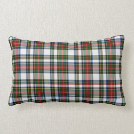 Almohada clásica de la tela escocesa de tartán del