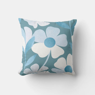 Almohada Clásica de Tirar con Patrón Floral – Hoga