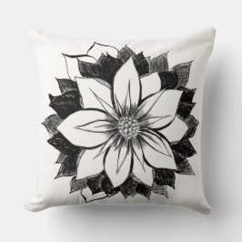 Almohada CLÁSICA del POINSETTIA