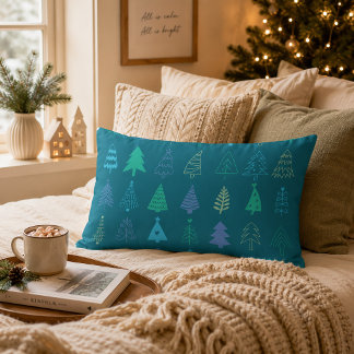 Almohada clásica elegante de Navidad