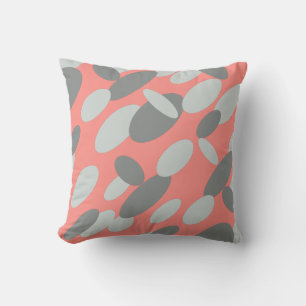 Almohada Cojín Con Estampado De Motivos Ovalados G
