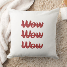 Almohada | Cojín de acento con tipografía moderna
