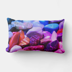 Almohada Cojín de Cristales Piedras Semipreciosas 