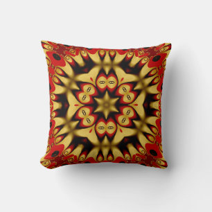 Almohada / Cojín de Energía de Geometría Dorada y